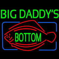 Big Daddys Bottom Neon Skilt