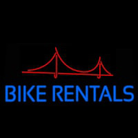 Bike Rentals Neon Skilt
