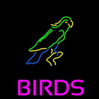 Birds Logo Neon Skilt