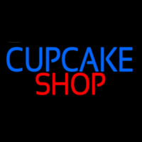 Block Cupcake Shop Neon Skilt