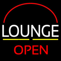 Block Lounge Open 2 Neon Skilt