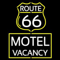 Block Motel Vacancy Neon Skilt