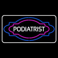 Block Podiatrist Neon Skilt