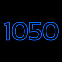 Blue 1050 Neon Skilt