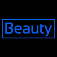 Blue Beauty Neon Skilt