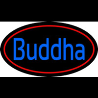 Blue Buddha Neon Skilt