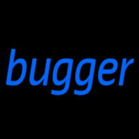 Blue Bugger Neon Skilt