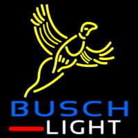 Blue Busch Light Pheasant Beer Sign Neon Skilt
