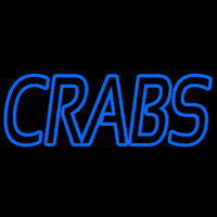 Blue Crabs Neon Skilt