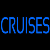 Blue Cruises Neon Skilt