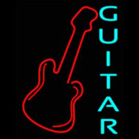 Blue Guitar 2 Neon Skilt