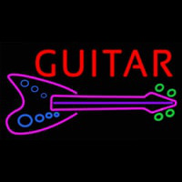 Blue Guitar Neon Skilt