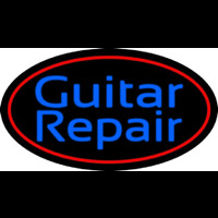 Blue Guitar Repair 4 Neon Skilt