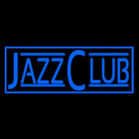 Blue Jazz Club Block Neon Skilt