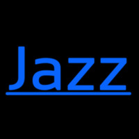 Blue Jazz Line Neon Skilt