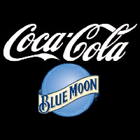 Blue Moon Coca Cola Beer Sign Neon Skilt