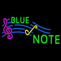 Blue Note Neon Skilt