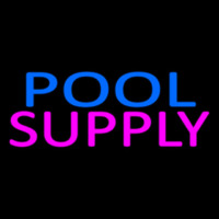 Blue Pool Pink Supply Neon Skilt
