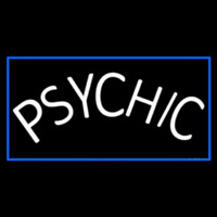 Blue Psychic Neon Skilt
