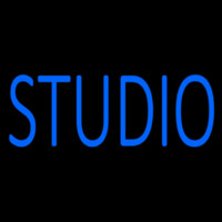 Blue Studio Neon Skilt