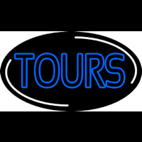 Blue Tours Neon Skilt