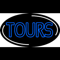 Blue Tours Neon Skilt