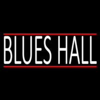Blues Hall Neon Skilt