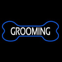 Bone Grooming Neon Skilt