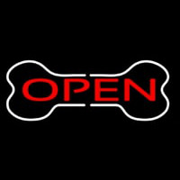 Bone Logo Open Neon Skilt