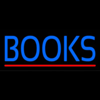 Books Neon Skilt