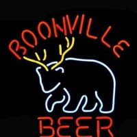 Boonville Deer Logo Pub Butik Øl Bar Neon Skilt Julegave