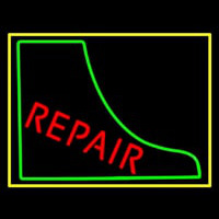 Boot Repair With Border Neon Skilt