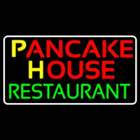 Border White Pancake House Restaurant Neon Skilt