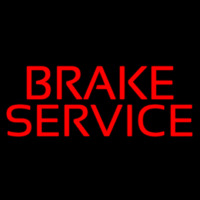 Brake Service Neon Skilt