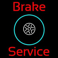 Brake Service Neon Skilt