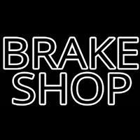 Brake Shop Neon Skilt
