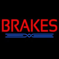 Brakes Block Neon Skilt