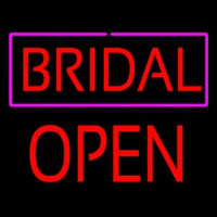 Bridal Block Open Neon Skilt