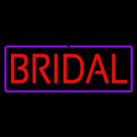 Bridal Purple Border Neon Skilt