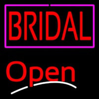 Bridal Script2 Open Neon Skilt