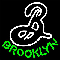 Brooklyn Brewery Graphic Neon Skilt