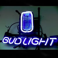 Bud Can Budweiser Øl Bar Neon Skilt