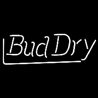 Bud Dry Beer Sign Neon Skilt