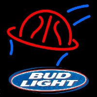 Bud Light Basketball Beer Sign Neon Skilt