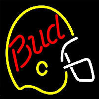 Bud Light Helmet Beer Sign Neon Skilt