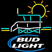 Bud Light Lifeguard Stand Beer Sign Neon Skilt