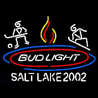 Bud Light Salt Lake 2002 Neon Skilt