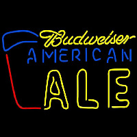 Budweiser American Ale Beer Sign Neon Skilt