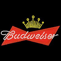 Budweiser Crown Beer Sign Neon Skilt