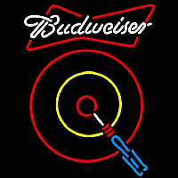 Budweiser Dart Beer Sign Neon Skilt